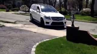 Mercedes benz GL63 AMG take off [upl. by Lemart]