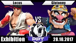 PPT Berlin  Locus Ryu Vs Glutonny Wario  Exhibition Match  Smash 4 [upl. by Beaner360]