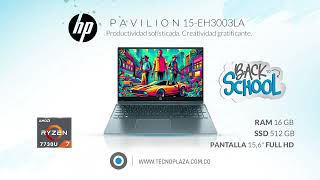 Portátil HP Pavilion 15eh3003la AMD Ryzen 7 BTS [upl. by Oremodlab115]