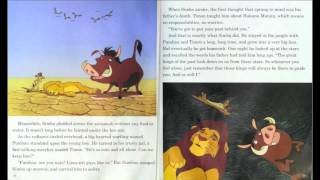 quotThe Lion Kingquot  Read along Book and Record  Disney [upl. by Goltz]