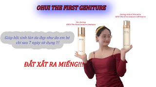 Tập 2 REVIEW Ohui The First Geniture Emulsion và Dưỡng chất tế bào mầm Essential  Tái sinh Da [upl. by Afaw]