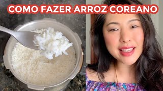 COMO FAZER ARROZ COREANO  3 jeitos [upl. by Siol]