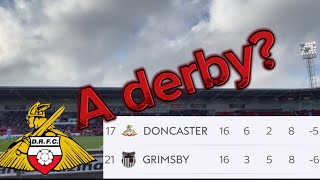 Grimsby fans were unreal Doncaster vs Grimsby [upl. by Idoux]