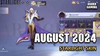 August 2024 Starlight Skin  Mobile Legends [upl. by Demott965]