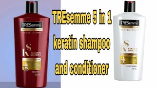 Tresemme karatin shampoo and conditioner review  tresemme shampoo price in Bangladeshtresemme [upl. by Crane]