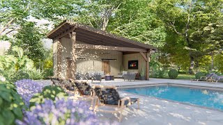 Poolside Cabana  Outdoor Living [upl. by Pernas]