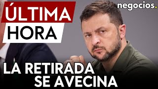 ÚLTIMA HORA  Zelensky avisa quotLa retirada se avecina sin misiles de largo alcance de EEUUquot [upl. by Eiramlatsyrc]