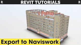 How to export NWC from Revit  Navisworks [upl. by Lyrak]