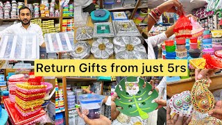 Chickpet Bangalore Wholesale Return Gift Items  Starts from 5rs  Gift Articles  Plastic Items [upl. by Nwahsear]