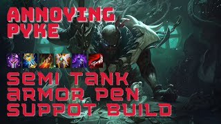 Annoying Pyke Hit and Run gameplay  Wild Rift [upl. by Alhan]