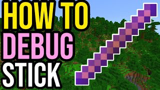 How To Get amp Use The Debug Stick  Minecraft Bedrock amp Java [upl. by Trina]