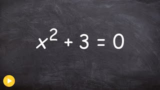 How to solve a quadratic equation when b0  Free Math Help  solve [upl. by Curzon]