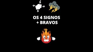 OS 4 SIGNOS  BRAVOS  Vídeos Curtos shorts [upl. by Chastity483]