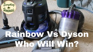 Rainbow Vacuum vs Dyson Vacuum  Who Will Win [upl. by Leanahtan]