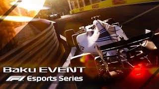 STROLLing around Baku  F1 Esports 2018 [upl. by Alorac]