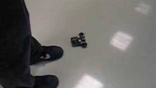 robot following the body heat by using a pyrometer [upl. by Eliath599]