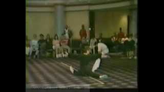 Cynthia Rothrock  Bermuda Championships 1985  Weapons kata [upl. by Eniamret]