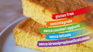 Ricetta pan di spagna senza glutine [upl. by Groos746]