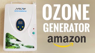 Ozone Generator Machine O3 How to use clean water Setup Instructions  Amazon [upl. by Moina]