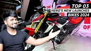 Top 03 Upcoming Hero MotoCorp🔥New Bike Launches FT Xtreme 250R Xpulse 210 Karizma Xmr 250 [upl. by Darcia3]