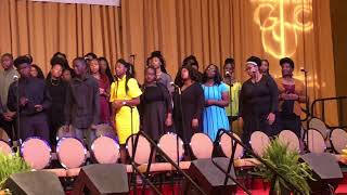 Bishop Moales YYA Div National Convention of Gospel Choirs And Choruses Dallas 2018 We Offer Praise [upl. by Oliviero718]