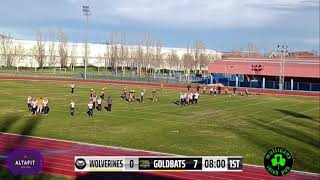 Partido Junior LMFA Junior 7x7 WolverinesGrizzlies vs Goldbats [upl. by Releyks323]