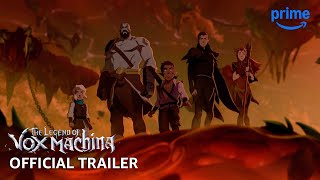 The Legend Of Vox Machina Season 3  Official Trailer  Prime Video [upl. by Notlih]