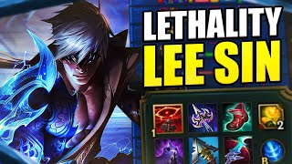 LETHALITY LEE SIN DESTROYS HIGH ELO LOBBY 17 KILLS [upl. by Anilam890]