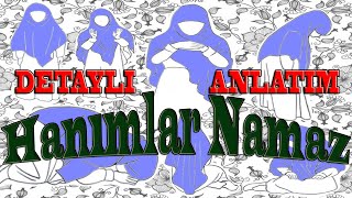 Hanımlar İçin  Namaz Nasıl Kılınır  Namaz Kılmayı Öğreniyorum [upl. by Wasserman]