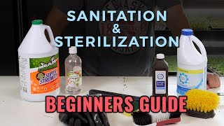 A Beginners Guide Hydroponic Sanitation amp Sterilization [upl. by Macswan26]