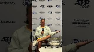 Daria Kasatkina winners press conference at Rothesay Eastbourne International 29062024 [upl. by Kristyn]