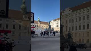 🇦🇹 HOFBURG vienna travel shorts youtubeshorts austria [upl. by Sivet546]