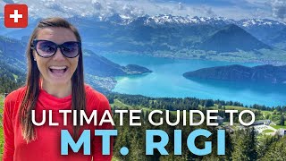 Ultimate Guide to Mt Rigi  Day Trip from Lucerne Switzerland [upl. by Silirama285]