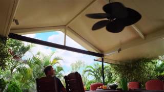 Stratco Outback Verandah or Patio  Cooldek Insulated Roofing [upl. by Risteau]