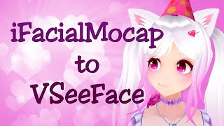 Precision face tracking from iFacialMocap to VSeeFace [upl. by Ynnavoig404]