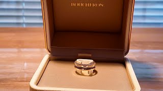 부쉐론 반지 언박싱 BOUCHERON Ring Unboxing  신선비의 나혼자 샀다 [upl. by Teevens]