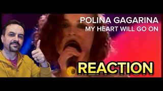 POLINA GAGARINA Полина Гагарина  My heart will go on reaction [upl. by Starling387]