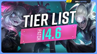 NEW TIER LIST for PATCH 146  League of Legends [upl. by Leaffar]