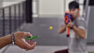 Fidget Spinner Trick Shots  Dude Perfect [upl. by Zakaria]