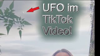 UFO während einer TikTok Aufnahme gefilmt [upl. by Alayne426]