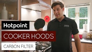 How to replace Carbon filters in your cooker hood  by Hotpoint [upl. by Ennalorac]