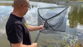 Fencl ®  NOVINKA Kaprový podběrák Carp fishing landing net premium [upl. by Gwendolin]