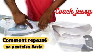 pressing vous avez du mal a repasser un pantalon Basin [upl. by Afatsum]