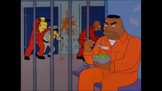 The Simpsons  Tyson in Jail [upl. by Curley]