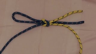 Learn How To Tie A Slipped Reef Knot [upl. by Seluj]