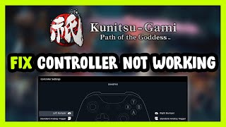 FIX KunitsuGami Path of the Goddess ControllerGamepad Not Working on PC [upl. by Iglesias]