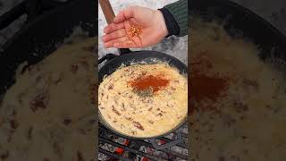 Sundried Tomato Chicken Pasta in the Forest [upl. by Lemrahc]