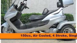 150cc Trike Scooter For Sale [upl. by Nosredna]