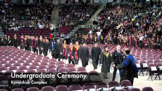 IUP Commencement Scenes December 17 2011 [upl. by Gilberte660]