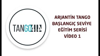 Arjantin Tango Dansı Başlangıç Seviye Ders 1 tangokursu [upl. by Delbert]